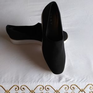 DKNY Black Robert Stretch Slip On Platf